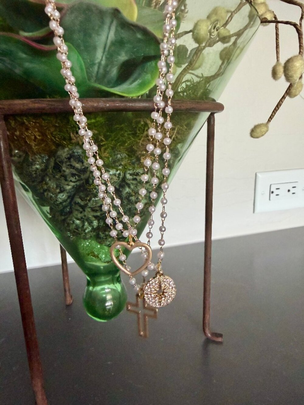 Triple Treasure Necklace